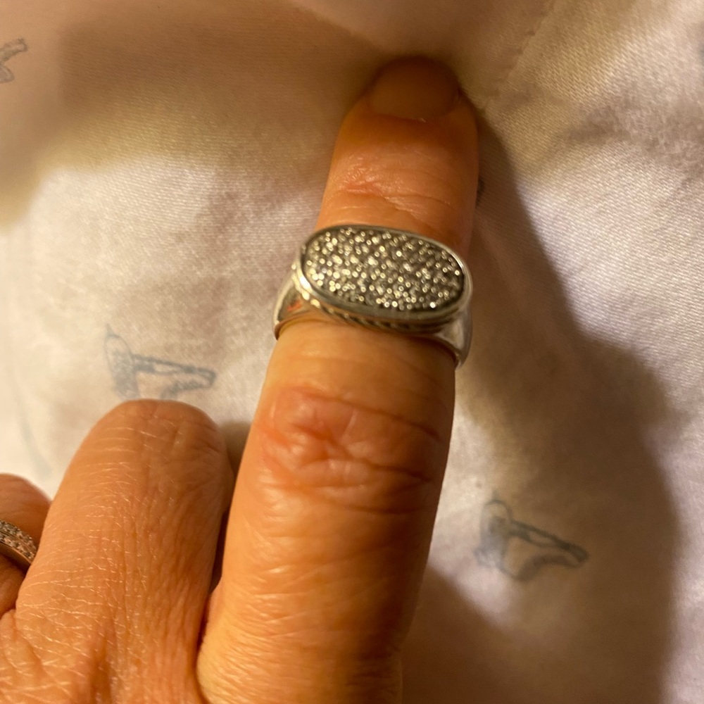 David Yurman diamond ring - Picture 4 of 4